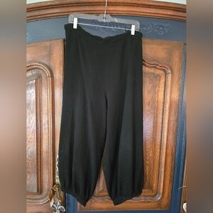 Black Bryn Walker Cuffed Pants